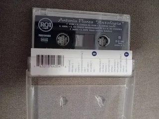 Collezione di musiche su cassetta di Antonio Flores