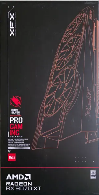 XFX RX 9070 XT 16GB Quicksilver
