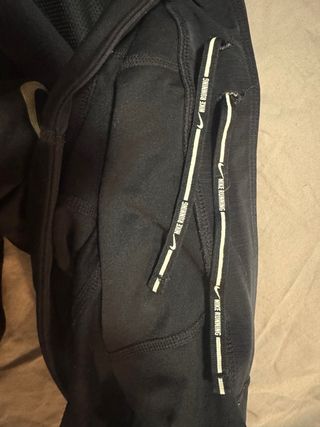 Mallas Piratas Nike Running Negras