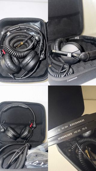 Audífonos Sennheiser HD 25 (70 Ω) + Estuche
