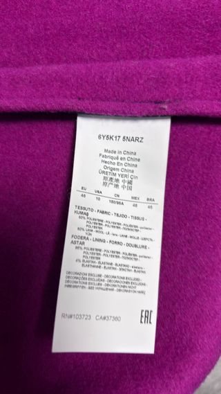 Gabardina Armani Jeans Original