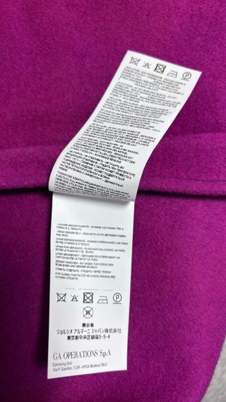 Gabardina Armani Jeans Original