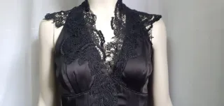 Karen Millen Abito Nero Pizzo