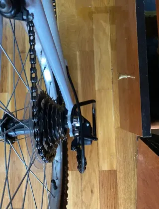 Bicicleta Infantil Rockrider Blanca y Azul