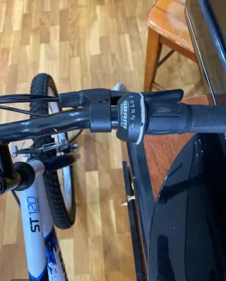 Bicicleta Infantil Rockrider Blanca y Azul