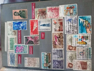 Lote Sellos Antiguos España