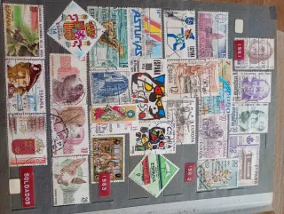 Lote Sellos Antiguos España