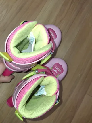 Patines en línea niña Talla 26-28 Rosa