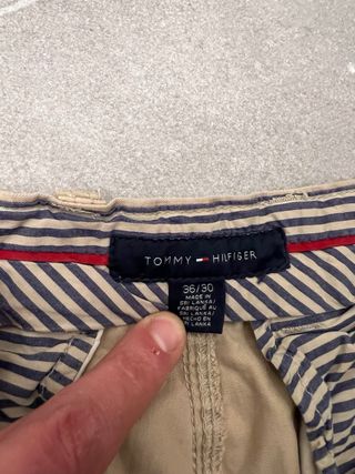Pantaloni Tommy Hilfiger Beige