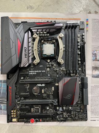 CPU i7-6700K y Placa Base ASUS Maximus VIII