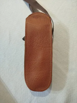 Funda Petanca Cuero Marrón