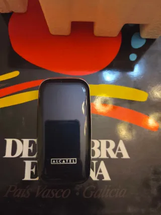 Teléfono Móvil Alcatel Gris Plateado