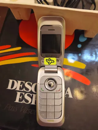 Teléfono Móvil Alcatel Gris Plateado