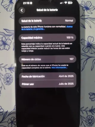 iPhone 16 Pro Max Blanco