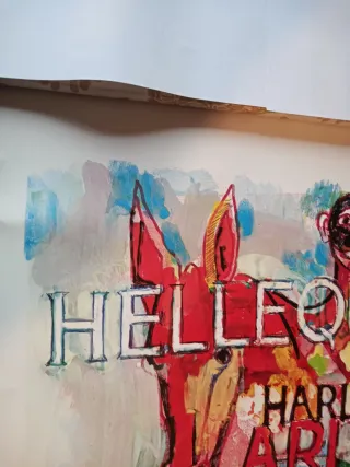 Locandina Dario Fo Arlecchino 1985