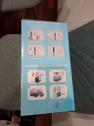 Mini Deshumidificador Eléctrico