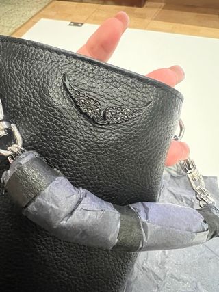 Bolso Móvil Zadig & Voltaire Negro Piel