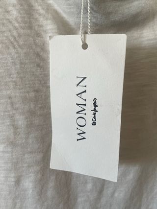 Blusa Woman manga corta bordada Talla L