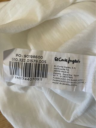 Blusa Woman manga corta bordada Talla L