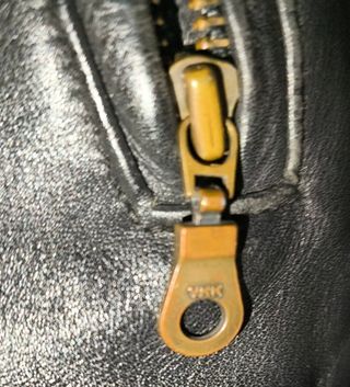 Chaqueta moto cuero RICHA Vintage pesada Única