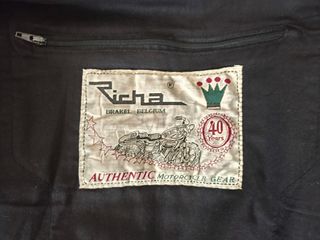 Chaqueta moto cuero RICHA Vintage pesada Única