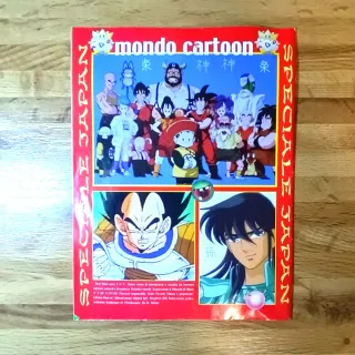 Lotto Riviste Anime Vintage + Poster Dragon Ball
