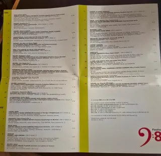 CD Musica Classica Festival Sampler 1998