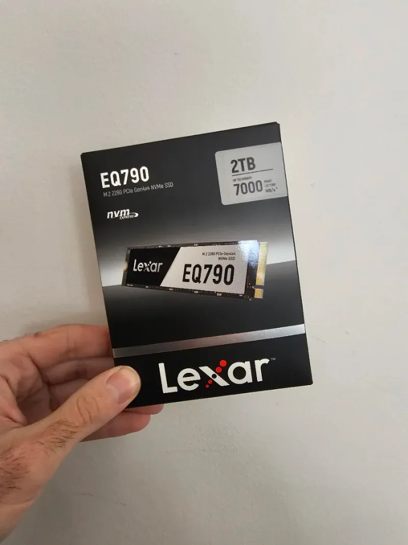 Lexar EQ790 M.2 2280 PCIe Gen4x4 NVMe SSD afbeelding 6