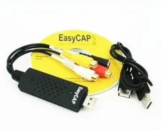 EasyCAP Capturadora de Vídeo USB