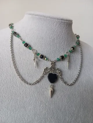 Collana Choker "ELFEN" in acciaio inossidabile