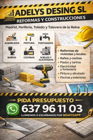 Picinas de obra y reformas