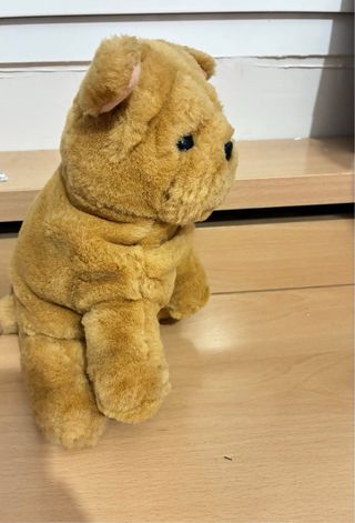 Peluche Perro Sharpei Marrón