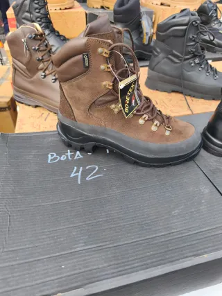 Bota Militar Gore-Tex Marrón/Verde