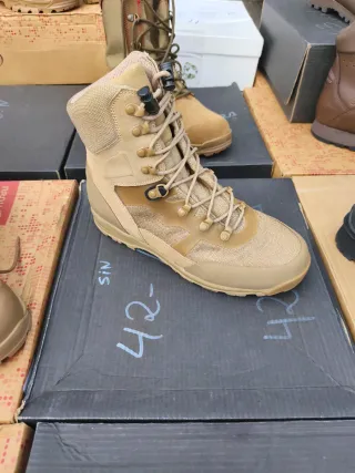 Bota Militar Gore-Tex Marrón/Verde