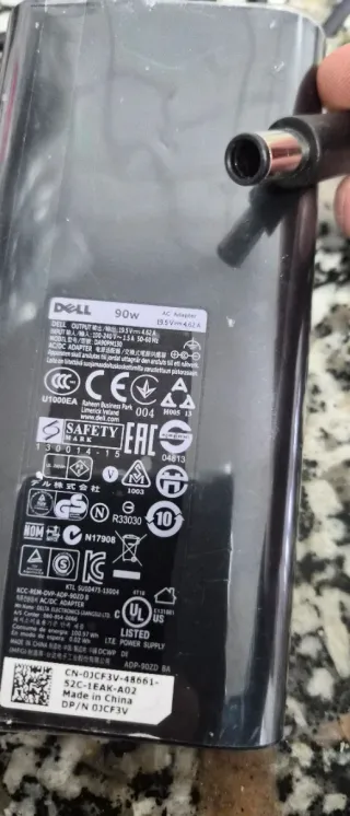 Fuente Alimentación Dell 90W 19.5V