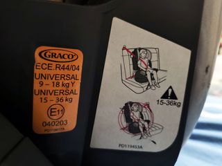 Silla Coche Graco Grupos 1-2-3