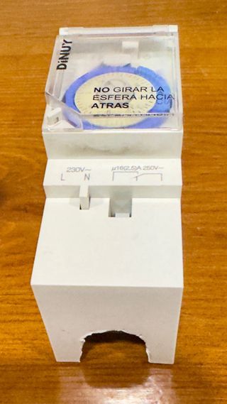 Interruptor horario modular Dinuy IH BIM QT