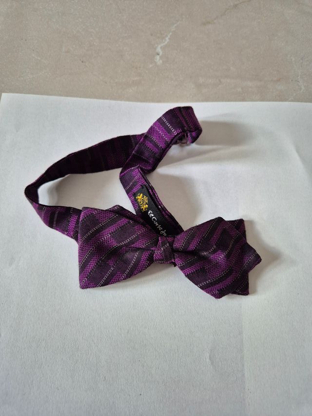 Pajarita Morada y Granate