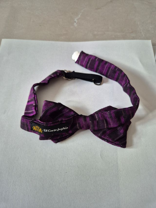 Pajarita Morada y Granate