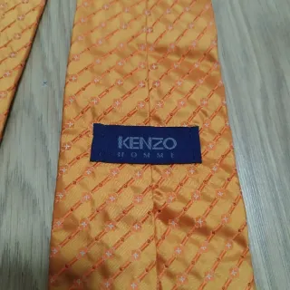 Gravata Kenzo Laranja Seda