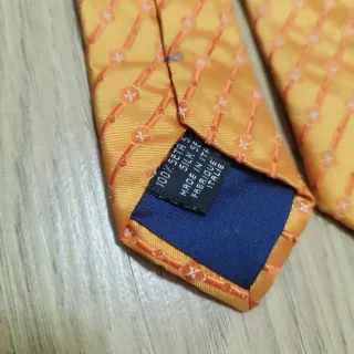 Gravata Kenzo Laranja Seda