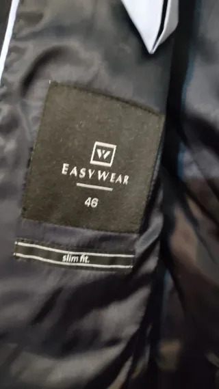 Americana azul hombre Easy Wear 46 Slim fit