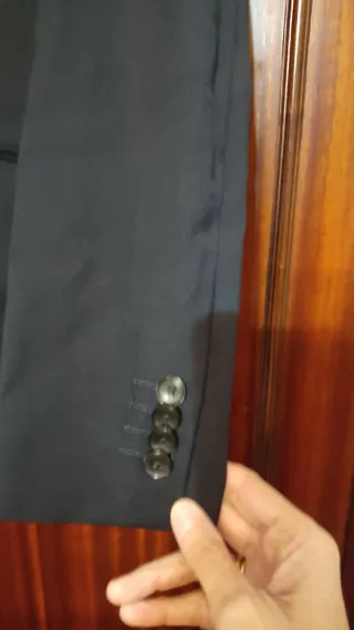 Americana azul hombre Easy Wear 46 Slim fit