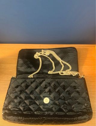 Bolso de noche Moschino negro