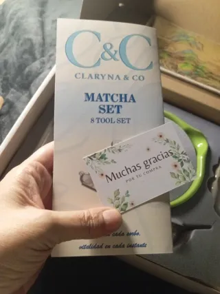 Set de té Matcha