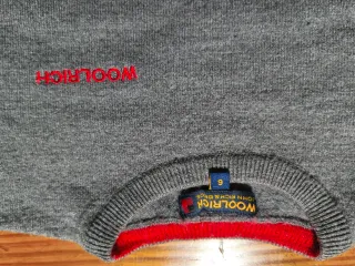 Maglione Woolrich girocollo taglia 6