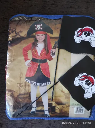 Disfraz Pirata Niña 4-6 años