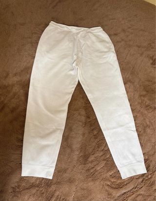 Pantalón chándal Nike blanco