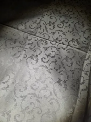 Tovaglia antimacchia argento 6 posti