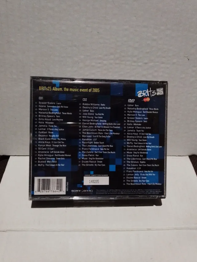 CD - DVD - BRITS 25